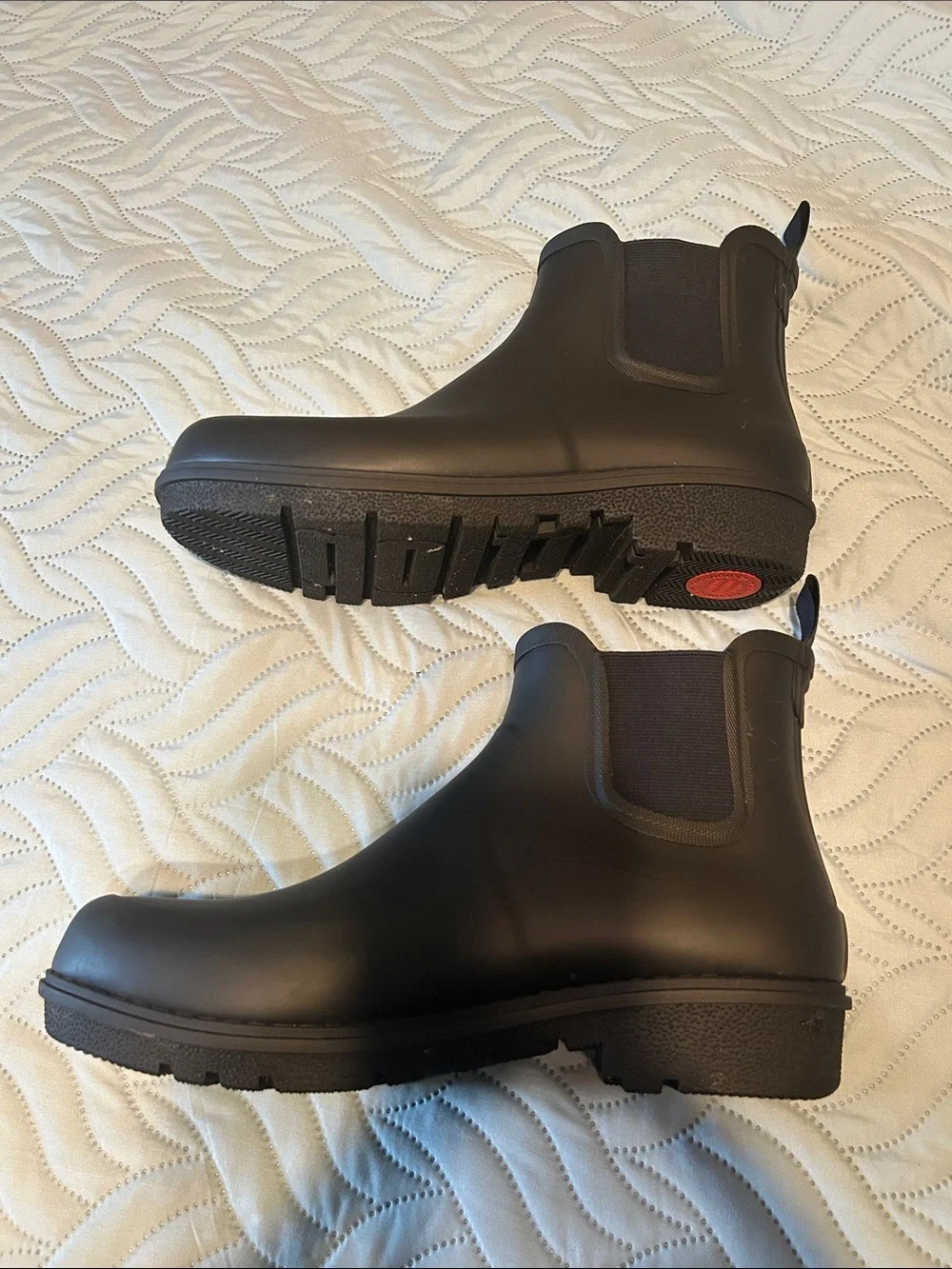 Fitflop women’s Matte Black Rain Boots